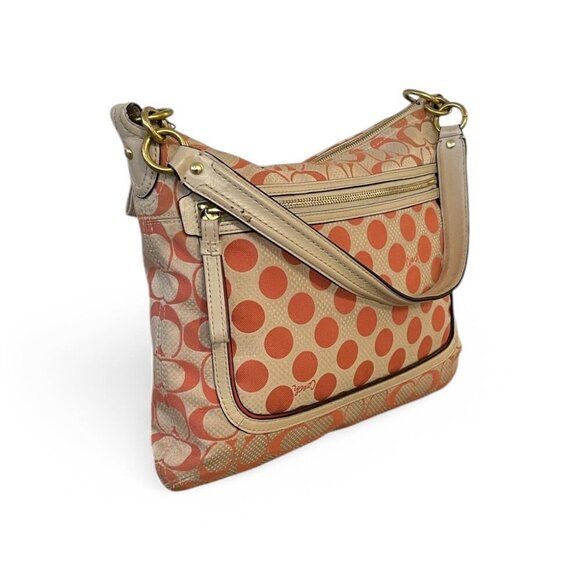 Coach Polkadot Shoulder Bag #22475 - Picture 5 of 10